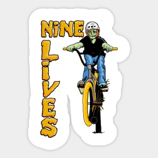 Nine lives 5050 grind Sticker